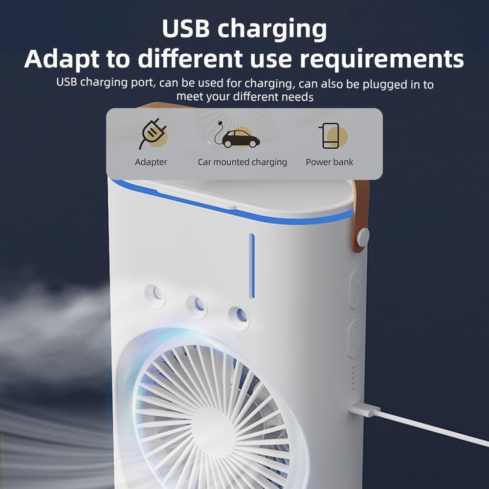 USB Rechargeable Mist Fan