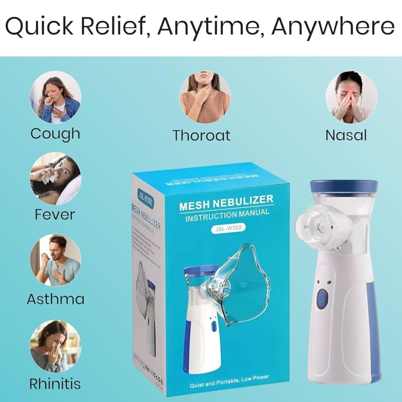 Portable Silent Nebulizer & Humidifier