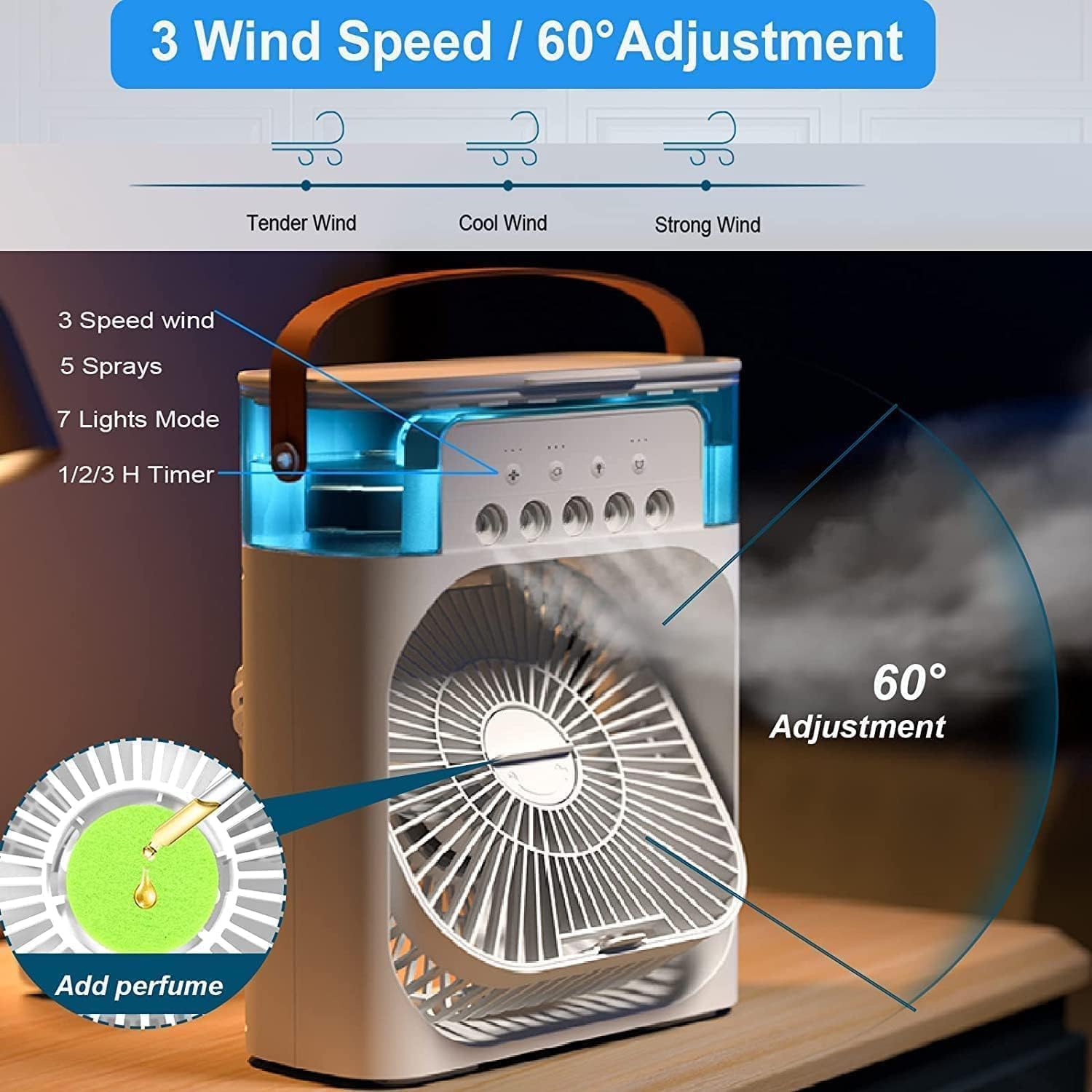 Portable Mini Evaporative Air Cooler